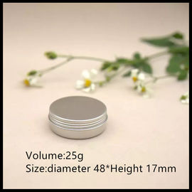 중국 25g 크림 단지는 작은 둥근 콘테이너 주문 알루미늄 깡통 협력 업체