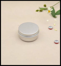 중국 원형 알루미늄 화장용 콘테이너 50g 크림 면은 나사 뚜껑으로 할 수 있습니다 협력 업체