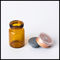 의학 액체 5ml 작은 유리병은 모자 떨어져 고무 마개 손가락으로 튀김을 가진 메이크업 콘테이너를 비웁니다 협력 업체