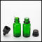 녹색 정유 유리병 20ml 수용량 재생가능 물질 BPA는 해방합니다 협력 업체