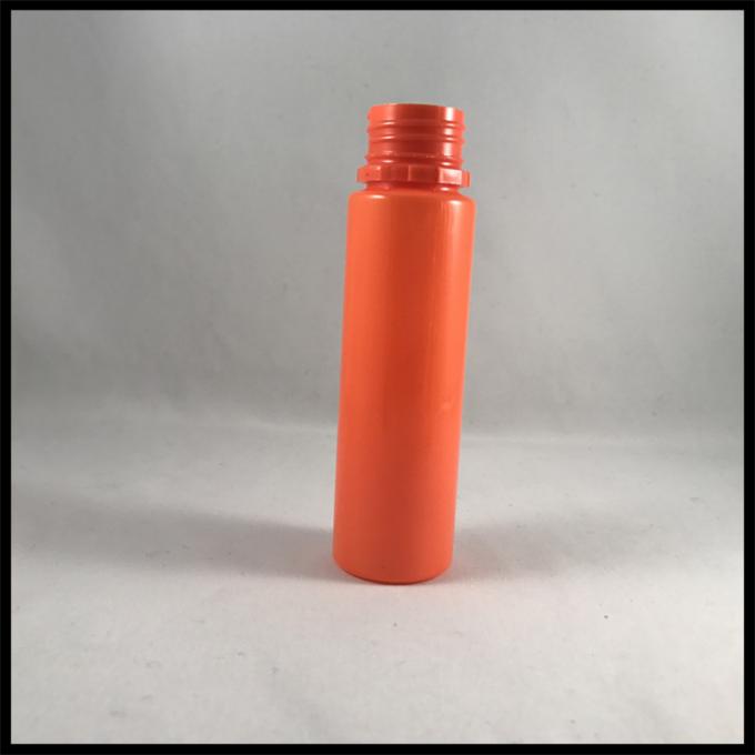 주황색 작은 플라스틱 점적기 병, 주문 원 60ml 유니콘 드립 병