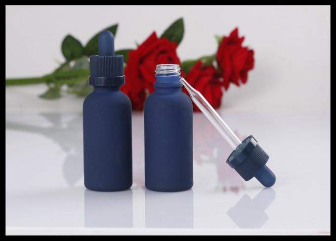 Childproof 모자 Aromatherapy 유리병, 정유를 위한 30ml 파란 유리병
