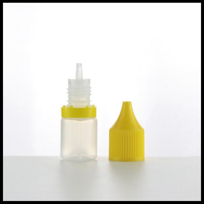 5ml PE 플라스틱 짤 수 있는 새로운 디자인 Vape는 주스 기름 콘테이너 Transluent를 병에 넣습니다